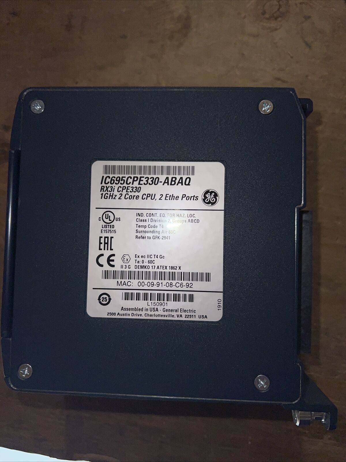 (IC695CPE330)GE发那科发CPU处理器全新原装现货模块供应