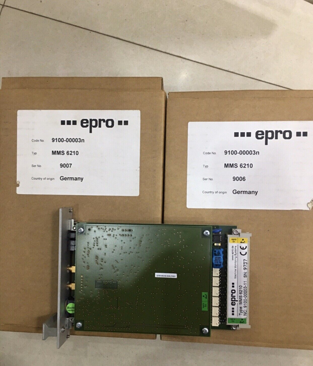 (MMS6140监测模块)EPRO 全新进口原装模块现货供应 艾默生EMERSON