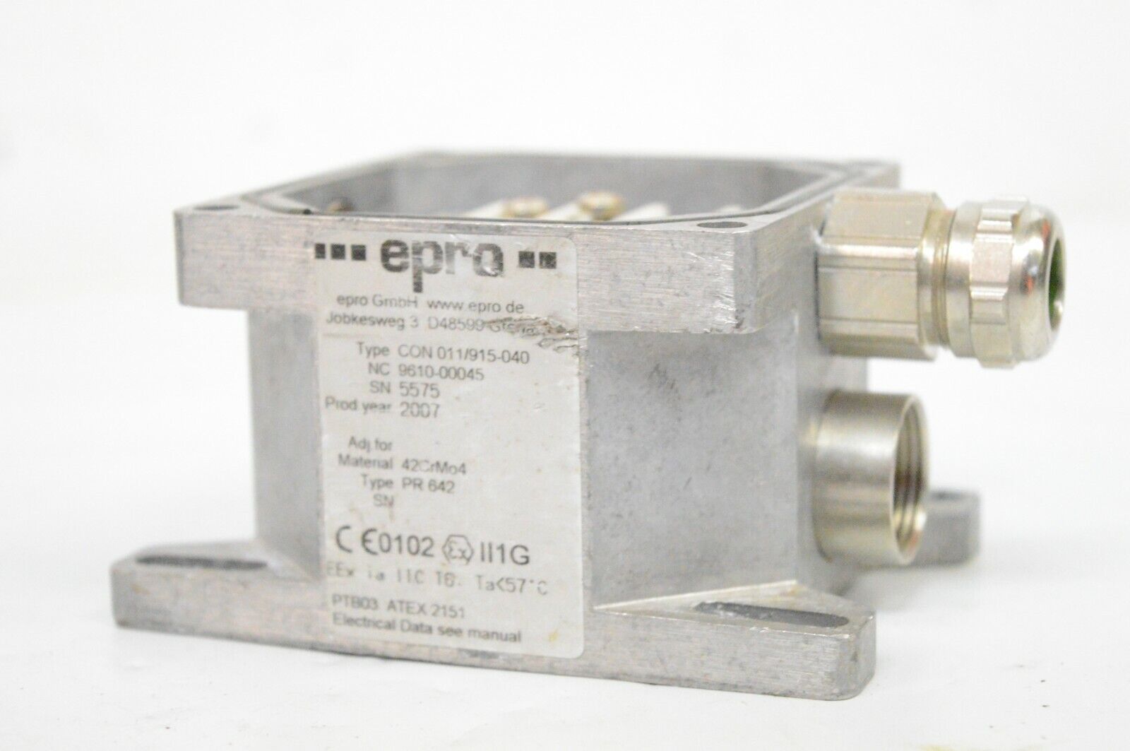 (CON01模块)品牌EPRO 全新原装模块现货供应 EMERSON艾默生