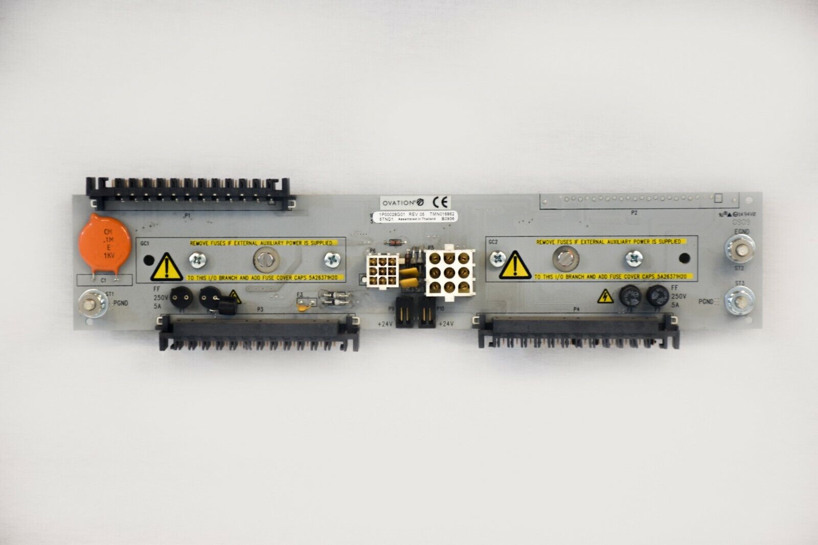 (1P00028G01 I/O 过渡面板模块)全新正品OVATION 西屋的模块 进口原装现货供应 Westinghouse 艾默生