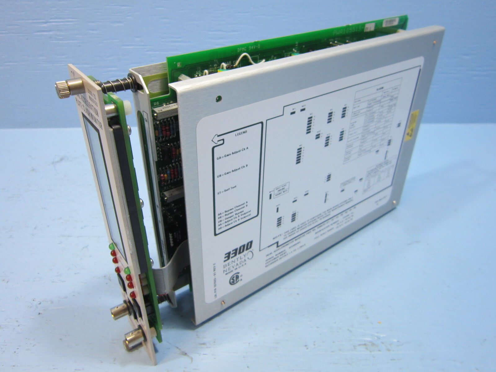 (3300/16-12-01-01-00-00 双振动显示器模块)全新正品Bently Nevada 本特利的模块 进口原装现货