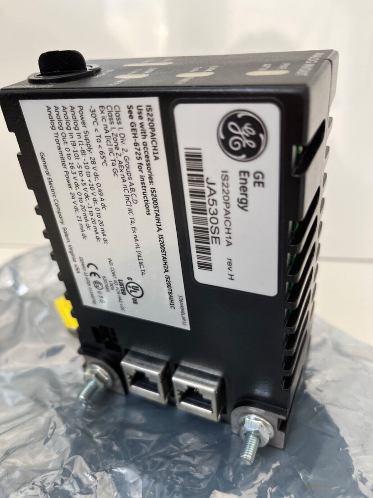 (IS220PAICH1A 模拟输入/输出模块)GE 发那科 全新品牌原装现货模块供应