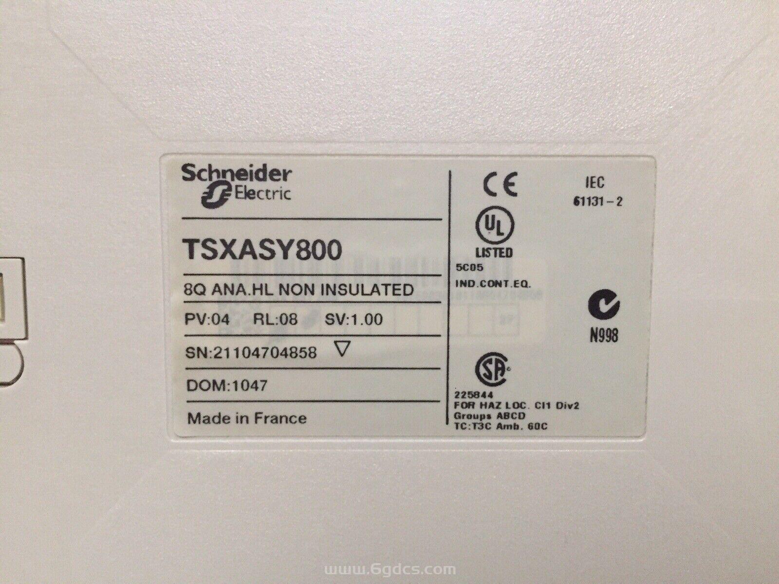 TSXASY800施耐德全新原装正品进口现货