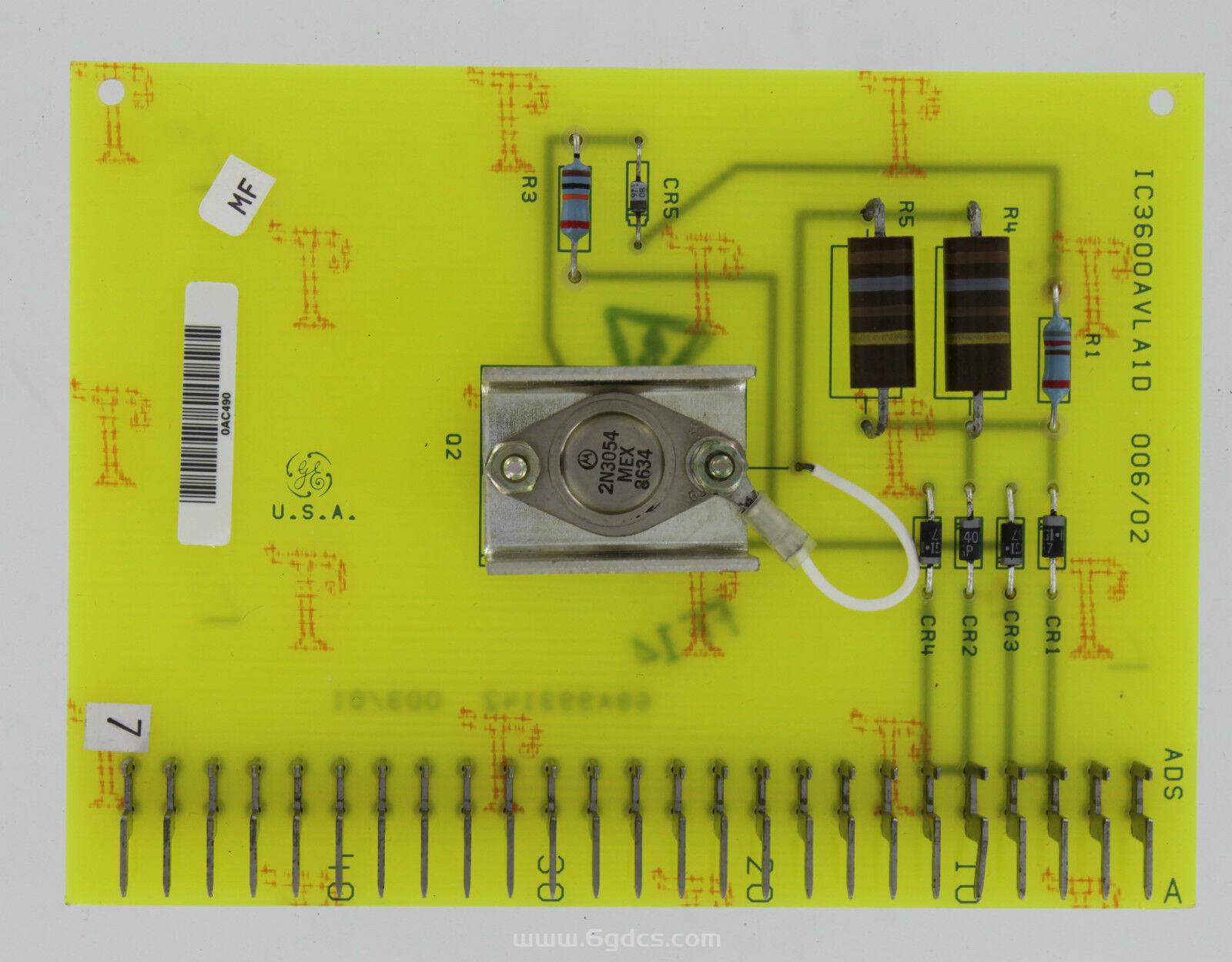 通用电气GE IC3600AVLA1D CPU 可编程式控制板 Fanuc全新原装现货供应