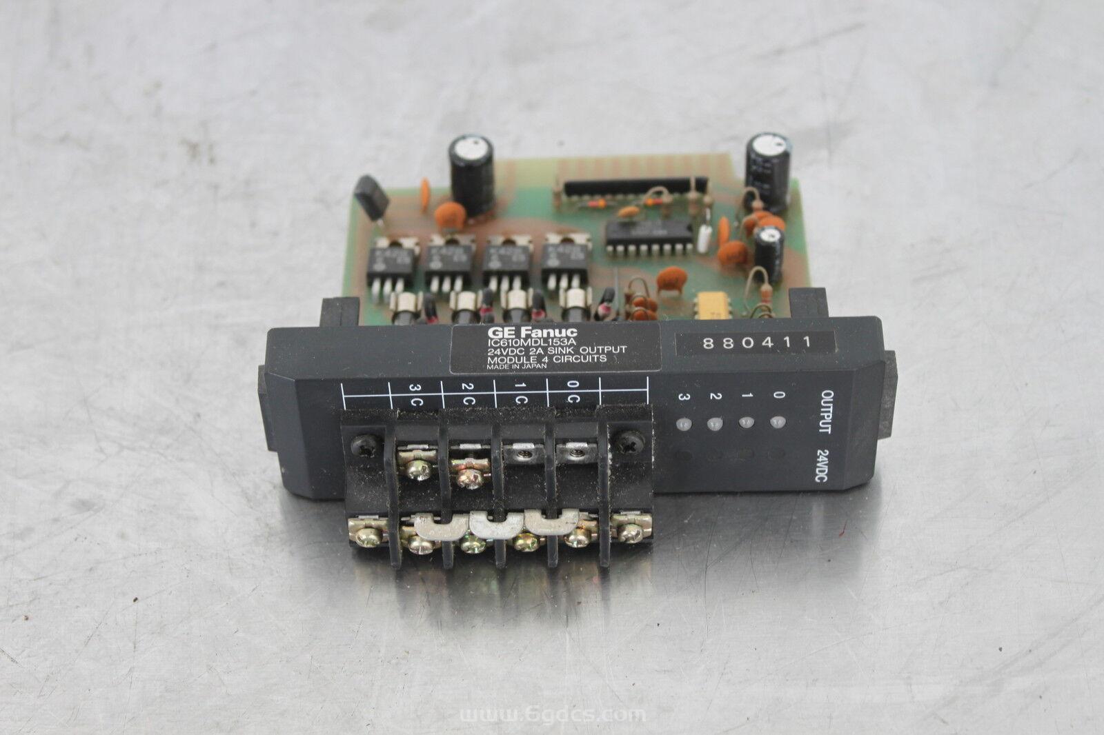 IC610MDL155 GE Fanuc 24VDC源输出模块8电路全新现货秒发优势美国通用电气发那科IC610MDL155