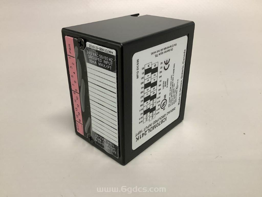 GE Fanuc IC670MDL241 输入模块 - 16PT 分组 240VAC美国通用电气全新现货发那科 IC670MDL241 原厂直采价格优势可议价