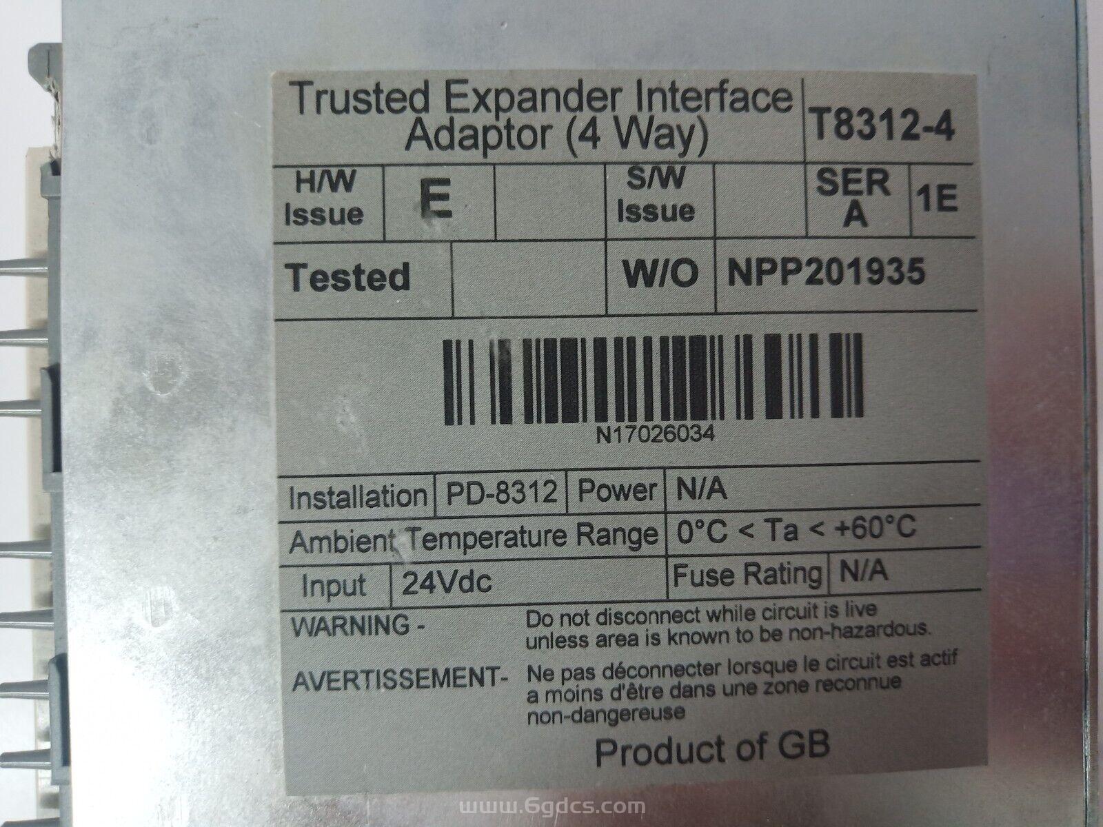 (T8312 可信 TMR 扩展器接口适配器单元模块)品牌 ICS TRIPLEX 原装进口 全新原装现货供应 现货现发 优惠价格