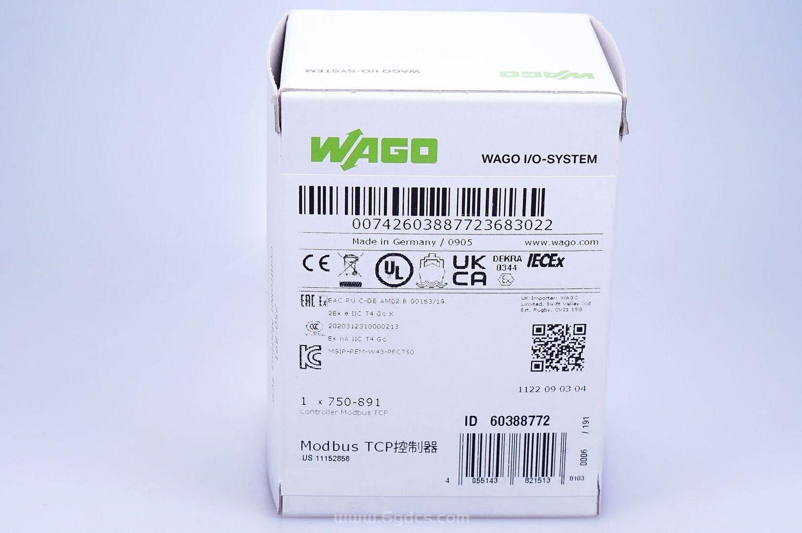 (750-891 模块) 品牌 WAGO万可 进口 现货供应 现货现发 优惠价格