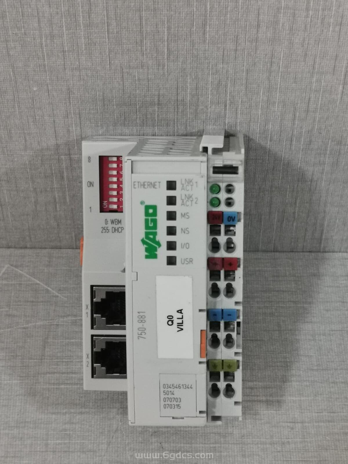 (750-881 以太网控制器模块) 品牌 WAGO万可 进口 现货 价格优惠