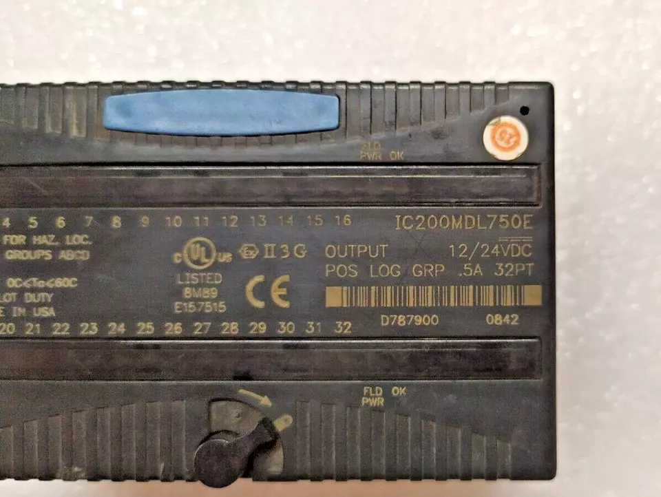 IC200MDL750 VersaMax I/O系列32点离散输出模块 GE 原厂现货 全新质保 顺丰包邮