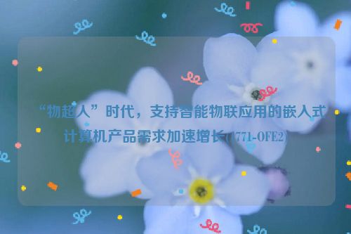 “物超人”时代，支持智能物联应用的嵌入式计算机产品需求加速增长(1771-OFE2)