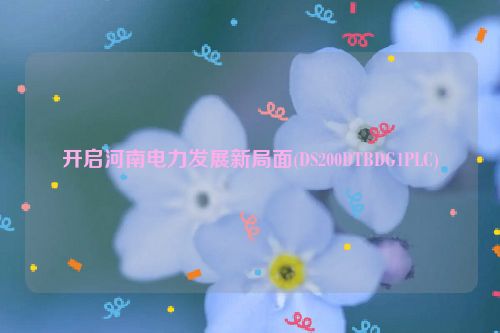 开启河南电力发展新局面(DS200DTBDG1PLC)