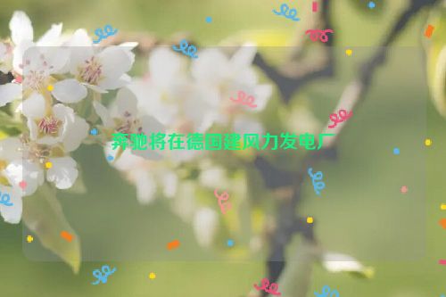 奔驰将在德国建风力发电厂